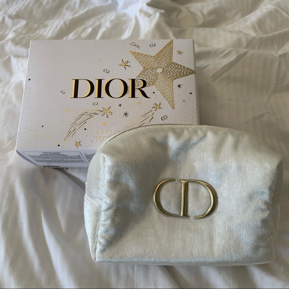 Dior Handbags - Dior Velvet Cosmetic Bag
